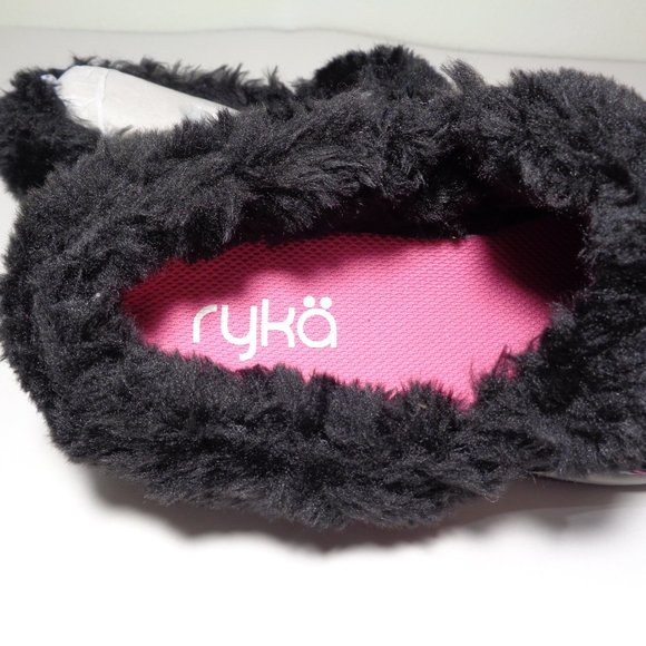 Ryka Size 7 Wide ADVENTURE Black Suede New Clogs - Picture 13 of 13